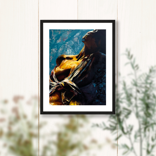 "Ecstasy" - Women Portrait Art Print - 11x14 inches