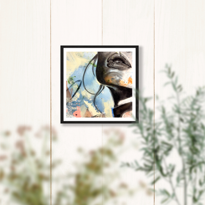 "What Remains" - Interchangable Painting Art Prints - 8x8 Inches