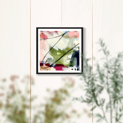 "What Remains" - Interchangable Painting Art Prints - 8x8 Inches